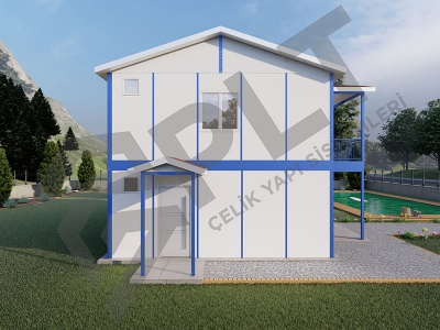 PD114 Çift Katlı Prefabrik