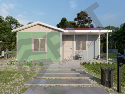 P40A Single Storey Prefabricated House