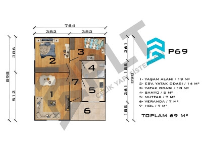 P69 Single Storey Prefabricated House